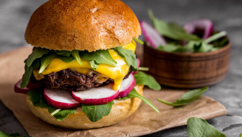 ساندویچ همبرگر- چیزبرگر و وجترین