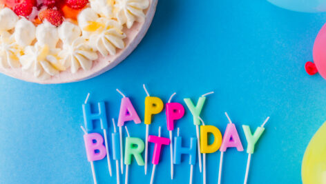 شمع و تزیینات جشن تولد