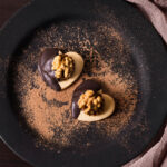 دسر بیسکویت با روکش شکلاتی