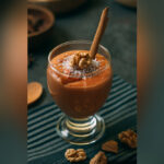 دسر زمستانی شکلاتی با آجیل